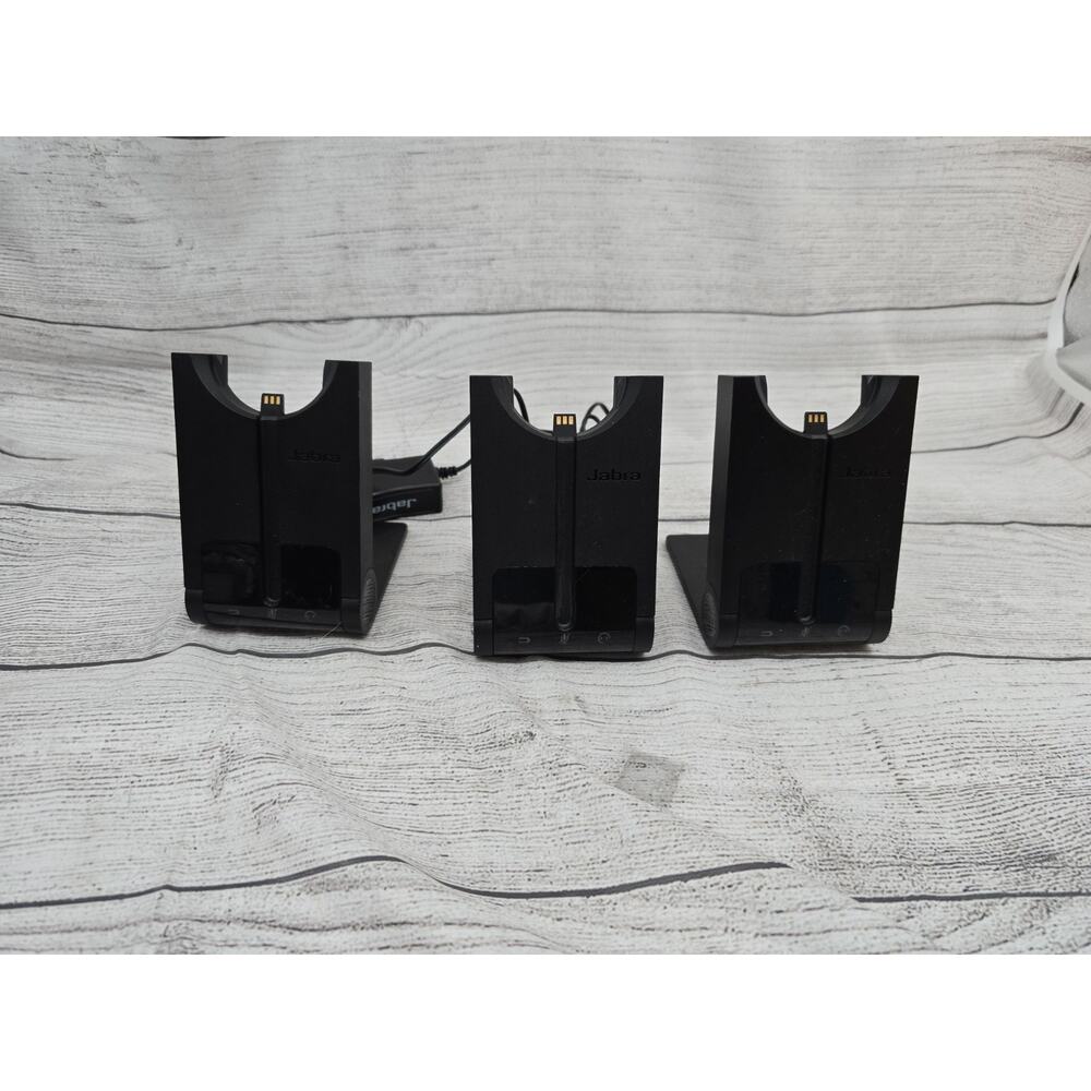 Jabra WHB003BS Pro 920 Wireless Headset Base only As Pictured Lot Of Three